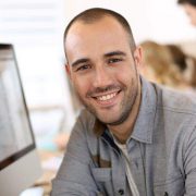 business man smiling