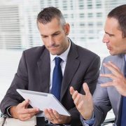 pair business meeting